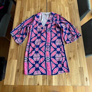 *SHOP CLOSING 4/26* Alice & Trixie V-Neck Bell Sleeve Shift Dress M NWOT